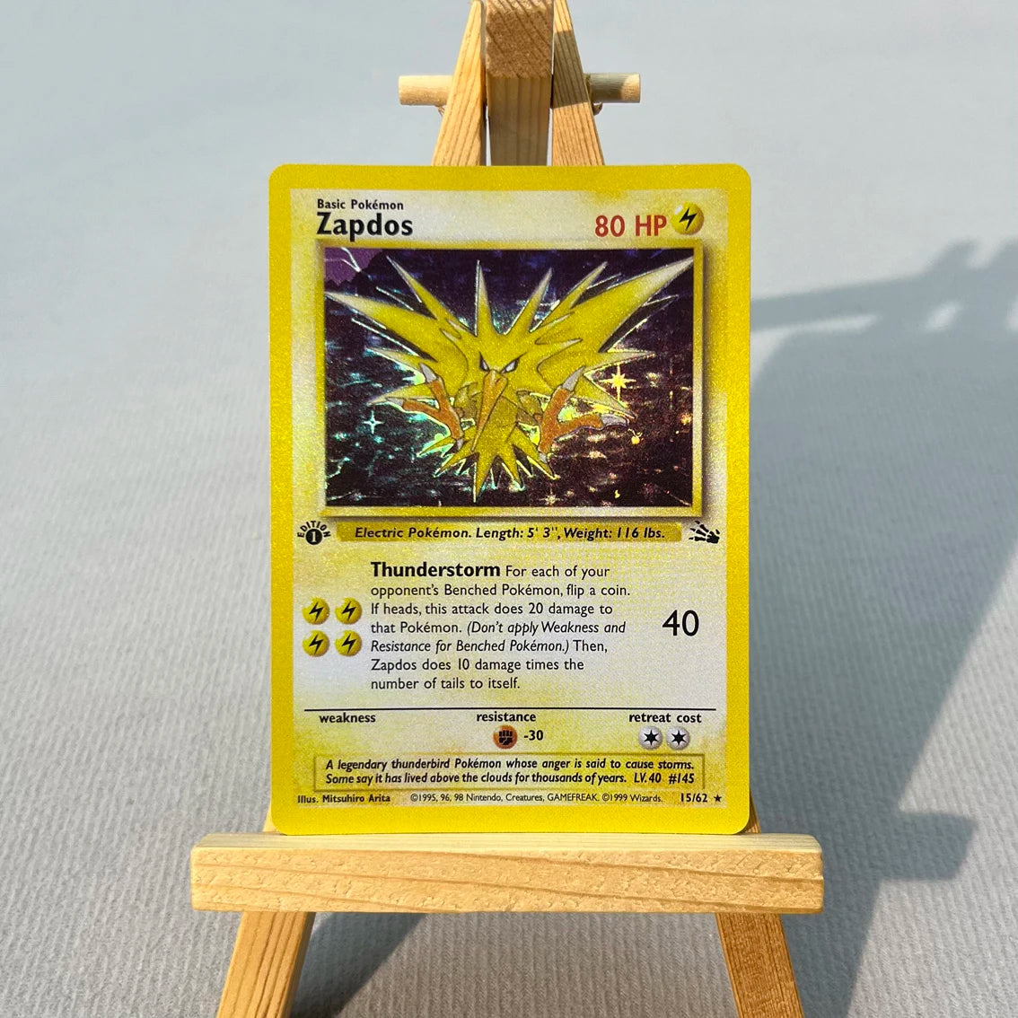 FO PTCG7-003 Tcg proxy PKM Cards hitmonlee zapdos Rare Collection Battle Toys Gifts for Hobbies home play