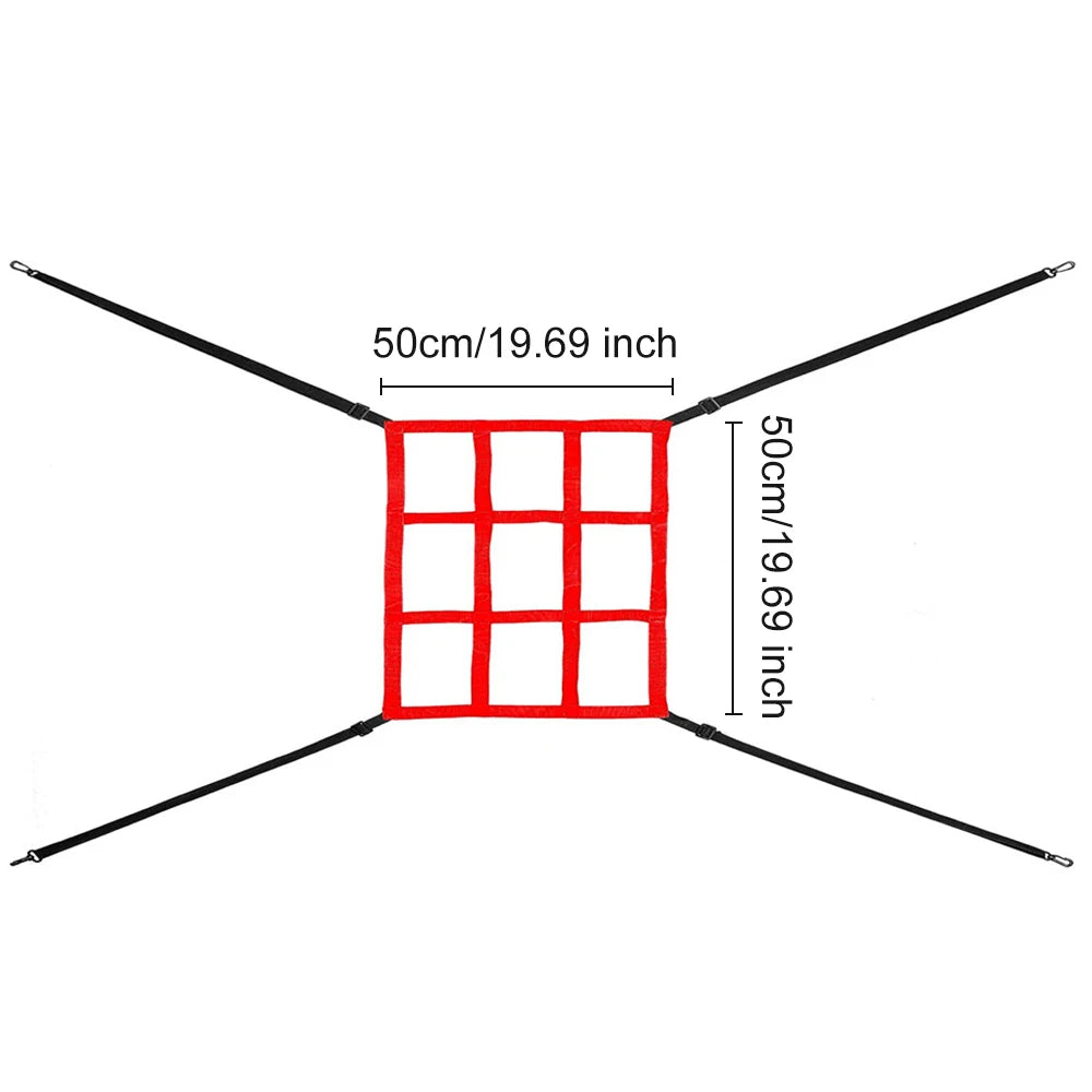 Baseball Practice Net Practice Accuracy Training Throwing Baseball Softball Pitching Target Baseball Pitching Net Training Aids