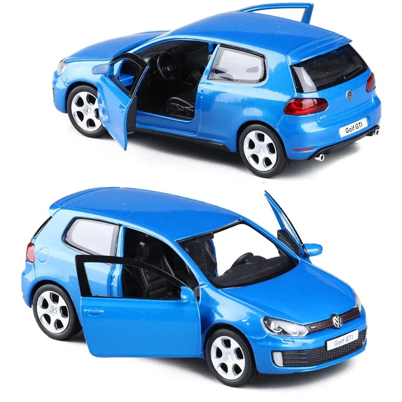 1:36 Volkswagens Golf 6 GTI Alloy Car Model Diecast Metal Toy Vehicles Car Model Simulation Doors Can Open Collection Kids