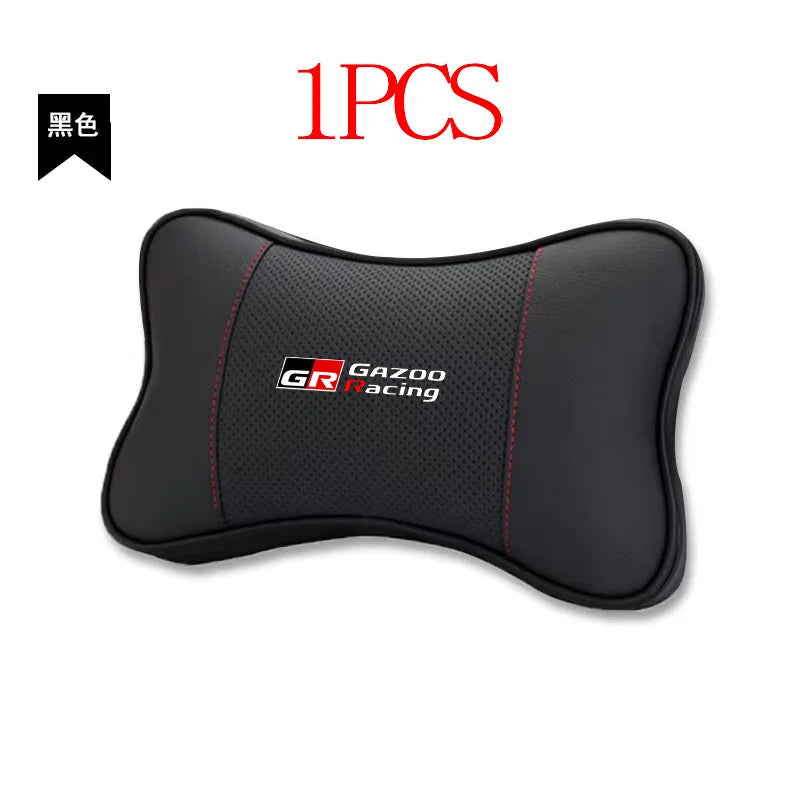 Car Ornaments Seat Headrest Auto Neck Pillow For Toyota GR Gazoo Racing Yaris Supra A90 GT GT3 GR86 Corolla accessories interior