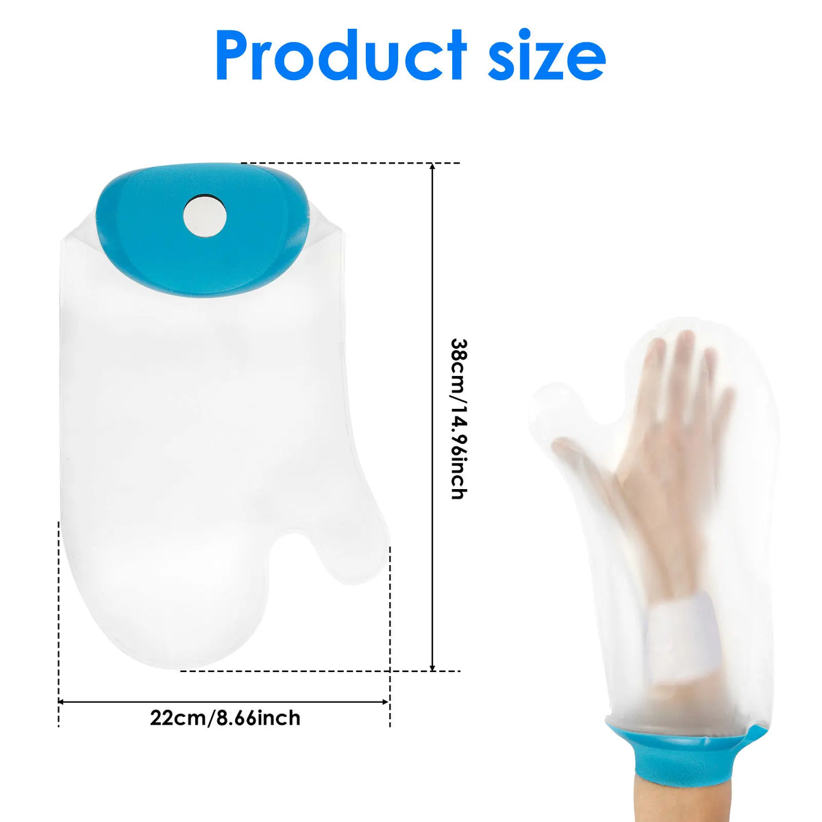 Arm Shower Cover Waterproof Cast Cover Adult Sealed Cast Bandage Protector Wound Fracture Leg Foot Arm Hand Bath Protective