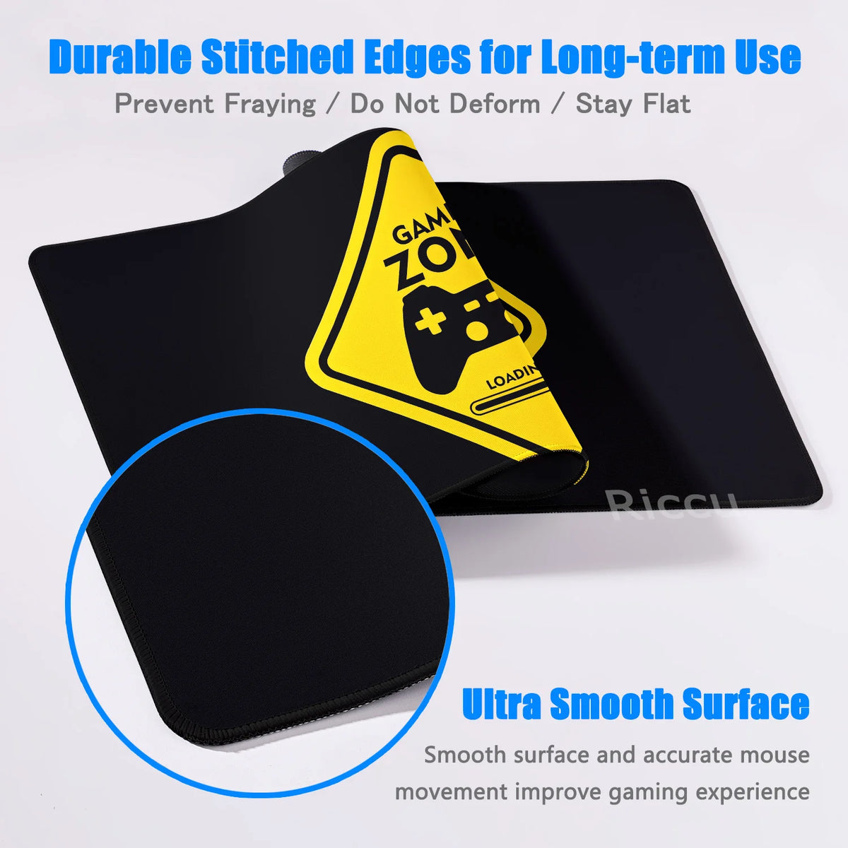 Retro Game Controller Mouse Pad Large Gamer Mat HD Anti-Slip Rubber XXL Desk Mat Office Computer Lock Edge Mousepad Gaming Rug