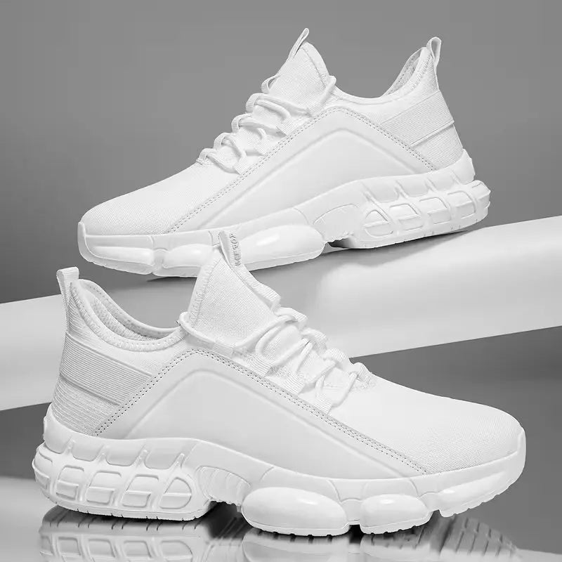 2026 New Hot Men's Casual Sneakers*Fashion Gym Student Running Sports Shoes For Men Tenis Breathable Comfortable Shoe Black46