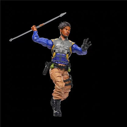 Original Hasbro Marvel Legends Killmonger Leopard Anime Figure Model Gift Toy Collection