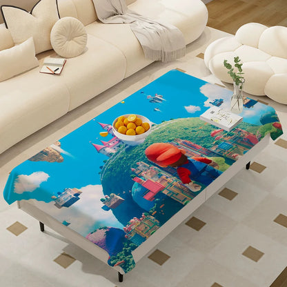 Hot Super Cool M-Mario Game Bros Waterproof Rectangle Tablecloth Fiesta Home Decor Dining Room Decor Reusable Party Supplies