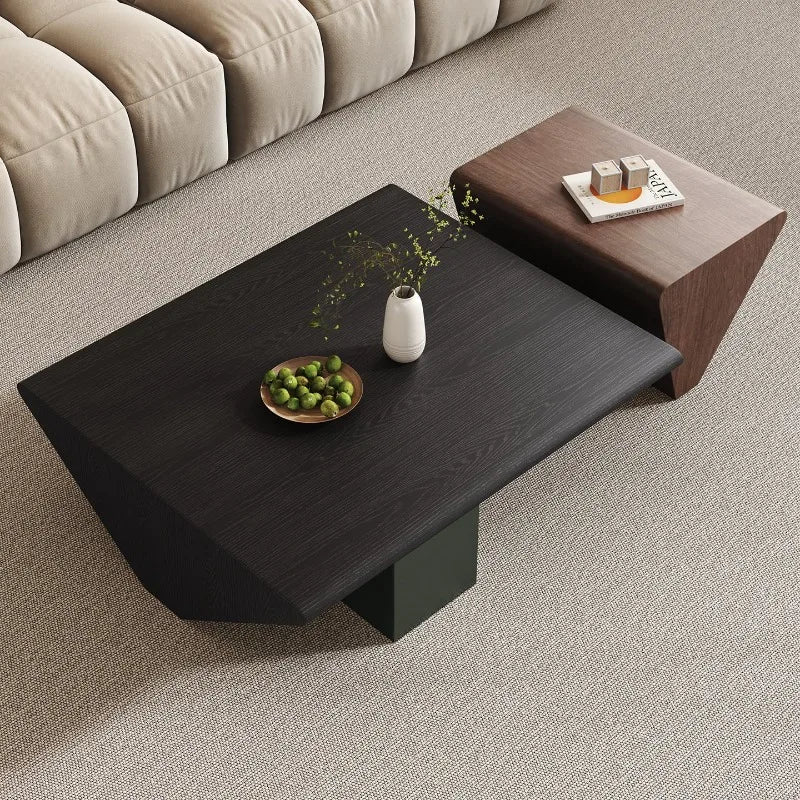 Wabi Sabi Modern Coffee Tables Simple Rustic Retro Design Coffee Tables Trendy Premium Table Basse Salon Furniture Home