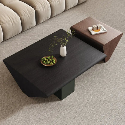 Wabi Sabi Modern Coffee Tables Simple Rustic Retro Design Coffee Tables Trendy Premium Table Basse Salon Furniture Home