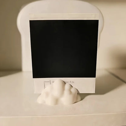 Cute Cloud-Shaped Photo Holders for Horizontal Display, Ideal for Small Photos, Cards & Notes, Perfect Desktop Decor for Home