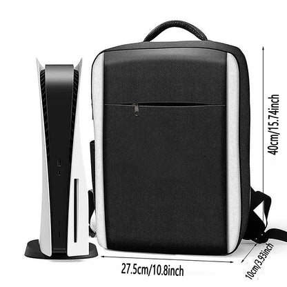 Suitable for PS5 console storage bag, PS5 game accessories storage bag, PS5 console backpack, portable backpack for going out