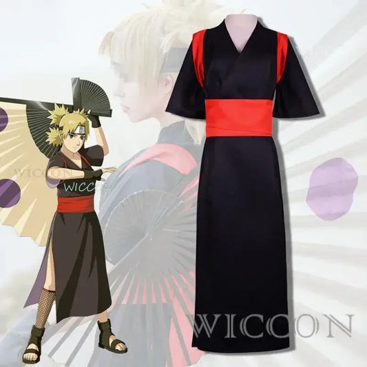 2025 Halloween Nara Temari Anime Cosplay Kostuum Halloween carnaval Kostuum Halloween carnaval fête habiller vêtements Kostuums