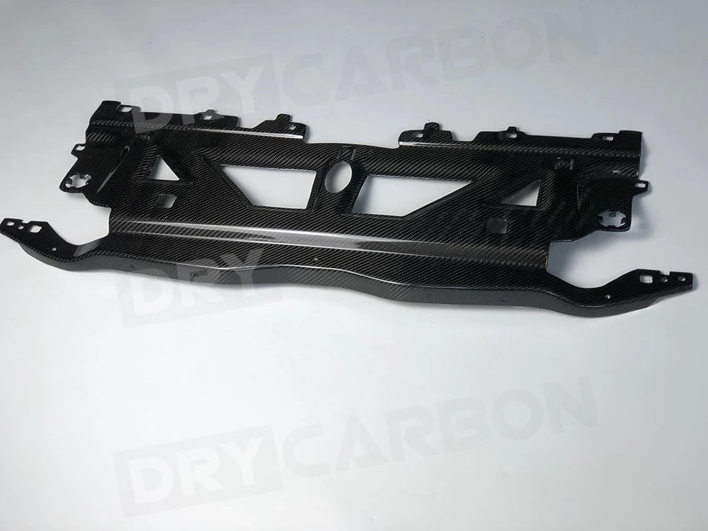 Dry Carbon Fiber Car Water Tank Radiating Plate Cover For BMW M2 G87 M3 G80 M4 G82 G83 2021-2024 Tuning Parts FRP Accessories