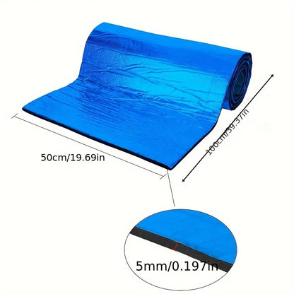 Automotive Thermal and Acoustic Insulation Foam Aluminum Foil Self-Adhesive Thermal and Acoustic Insulation Pads Automotive Hood