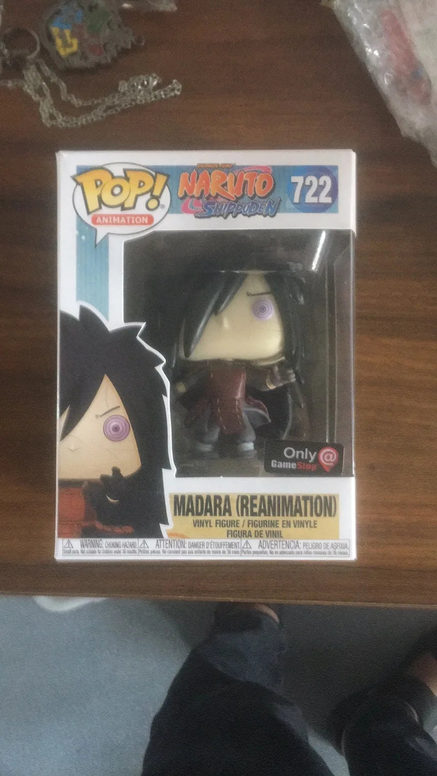 Funko POP Naruto Uchiha Madara #722 Shippuden Figure Doll Action Figure Model Toy