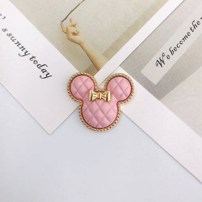 New spray paint Cartoon Doll diy ornament accessories candy color phone case beauty material hole shoes