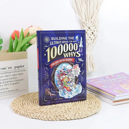 100000 Whys: Building The Ultimate Brain for Kids English Version Fun Science Cartoon Book Children's Early Education STEM Learn
