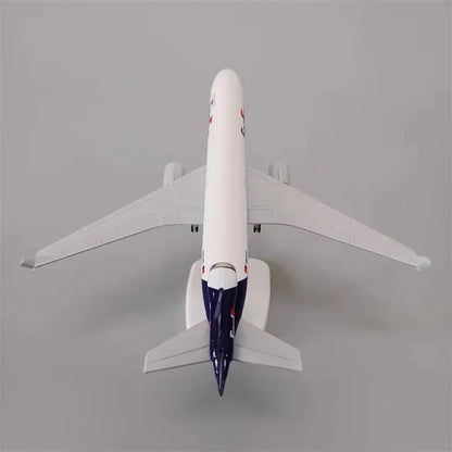 Airplane Model 20cm Air Fedex Express Airlines MD MD-11 Metal Alloy Model Plane Kits To Build With Wheels Landing Gears Plane