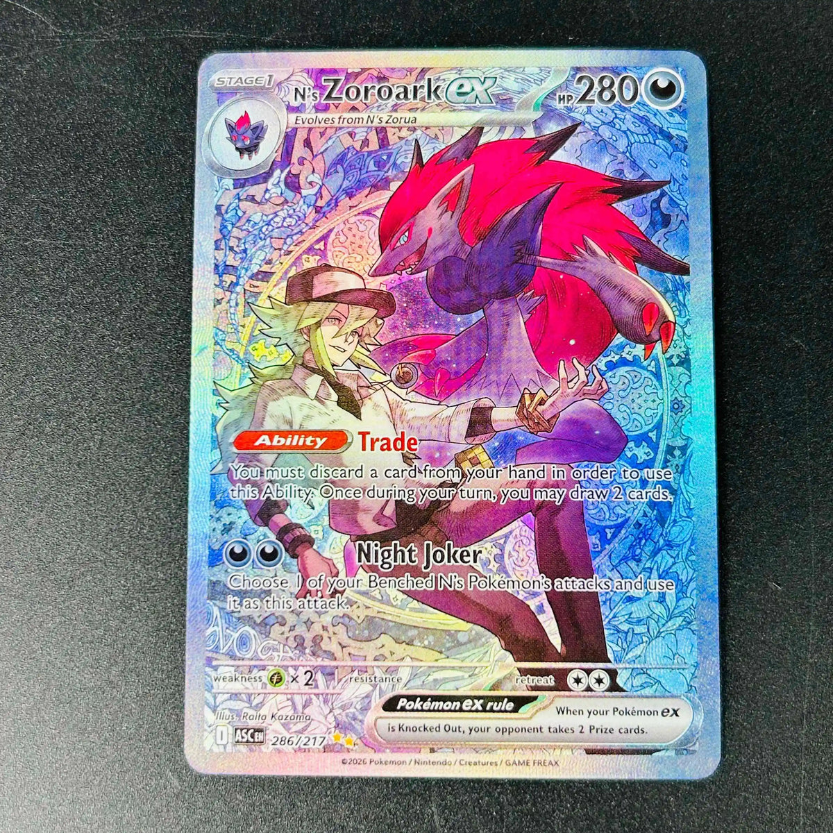 2026 English Yellow Electric Mouse EX DIY Foil Textured Card Collectible Grade Premium Anime Collection Cards