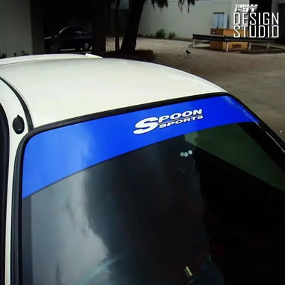 JDM Front Windshield Sticker Car Vinyl Sticker Universal Waterproof Race Car Body Truck Bumper Rear Window Decal