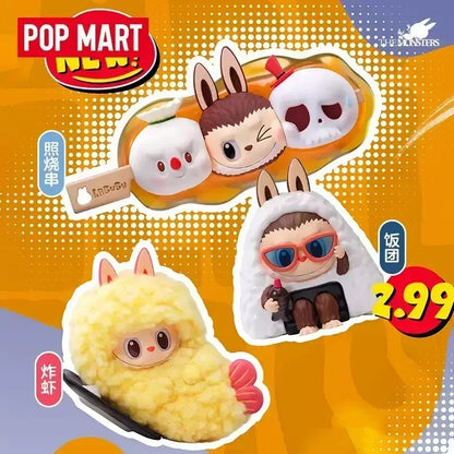 POPMART THE LABUBU MONSTERS WACKY MART Series Blind Box Guess Bag  Original charm Girl festival gift Anime figures Ornament