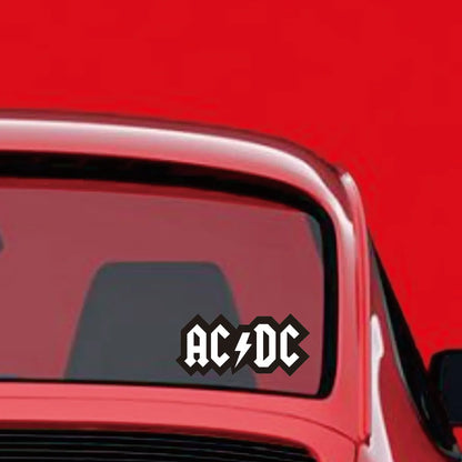 Hot DC AC Music KK Vinyl Decal Interesting Car Sticker for Car Truck Window Bumper Decals Car Applique Waterproof Accessories