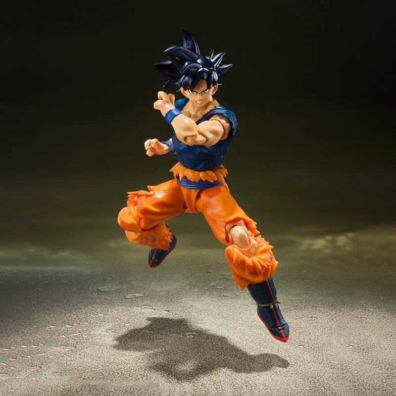 SHF Dragon Ball Figures Super Son Goku Migatte No Goku Kizashi Action Figure GBZ Joint Movable Collection Model Doll Toys Gift