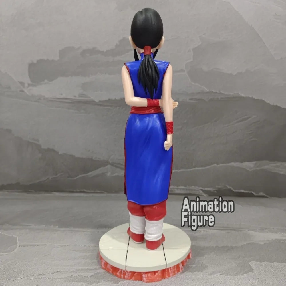28cm/11.02 Anime Dragon Ball Z Figure Goku's wife Chichi Action Figures Pvc Statue Desktop Ornamen Collection Model Toys Gifts