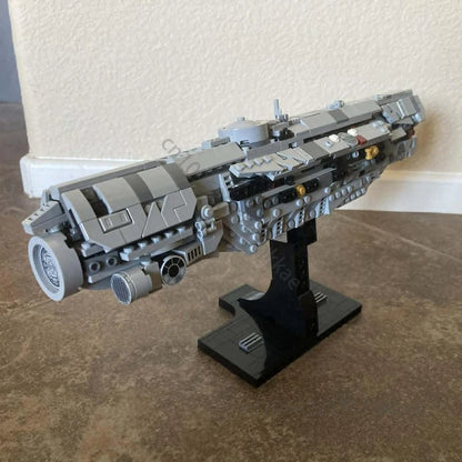 NEW UNSC Infinity Spaceship Building Blocks Model Star Battles Starship DIY Military Sci-fi Movie Assembly Bricks Xmas Toy Gifts
