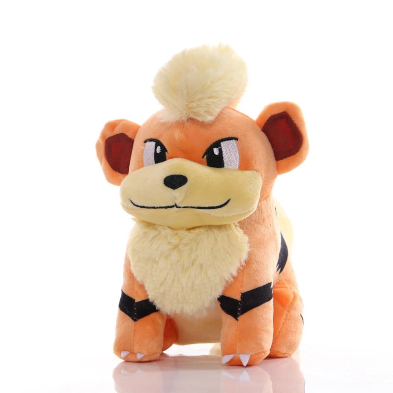 20cm Lovely Pokemon Diglett Growlithe Plush Doll Cartoon Mr. Mime Magnemite Plush Toy Farfetch'd Aerodactyl Plushie Kids Gifts