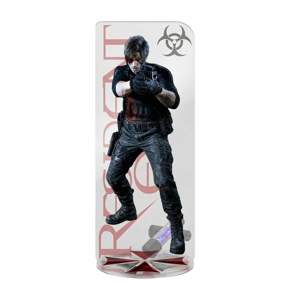 New Resident Evil Requiem Leon Scott Kennedy Grace Ashcroft 15CM Acrylic Stand keychain Figure Desk Decor Collect gifts