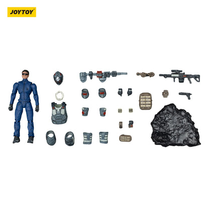 JOYTOY 1/25 Action Figure APOC Series Sky Tempest Fire Strike Mech ST-8614 UNSC Breacher Benjamin figures Toys
