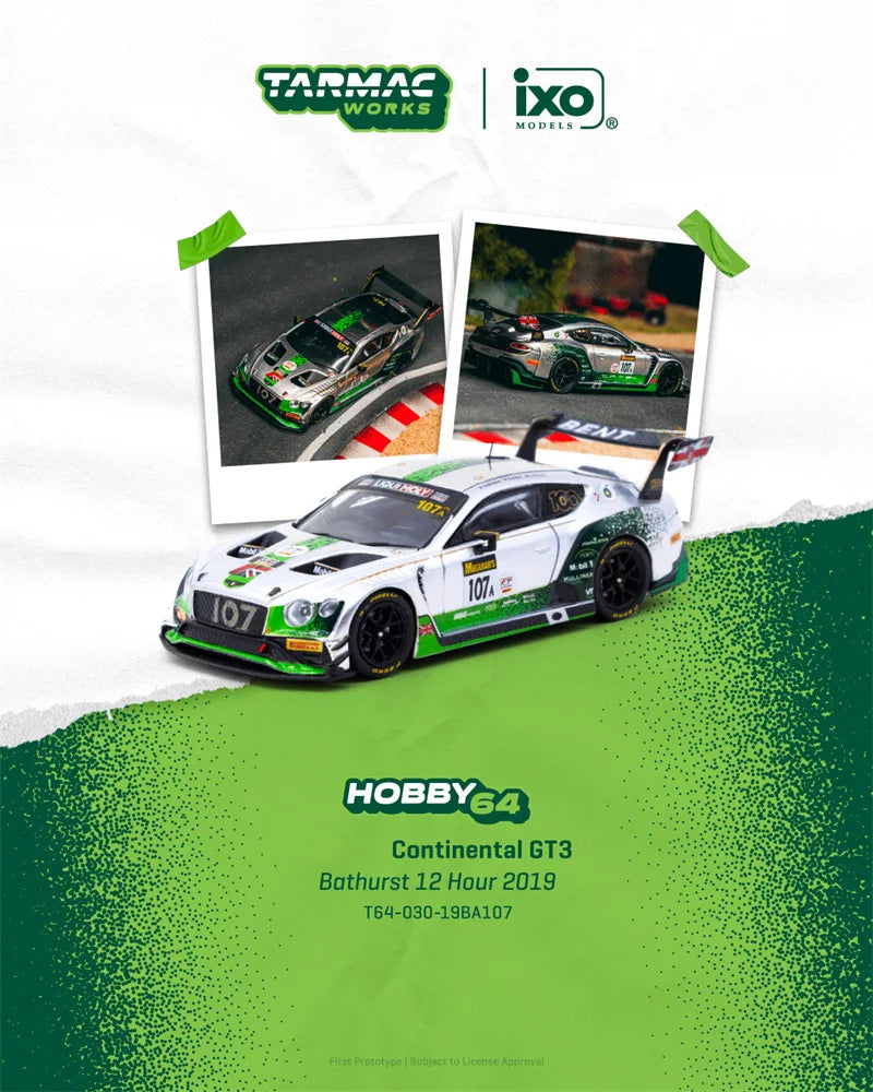 Tarmac Works 1:64 Lancer/Fuso Canter/Integra TYPE R DC5/Continental GT3/F40 LM/GTD/Phantom Global/VERTEX/Hyundai i20 Car Models