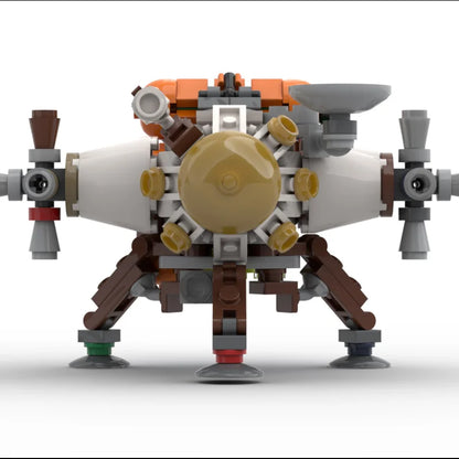 172pcs MOC Outer Wilds 5th Anniversary Ship Model Building Blocks Construction Christmas Gifts Toy Creative DIY Idea Kids Toys