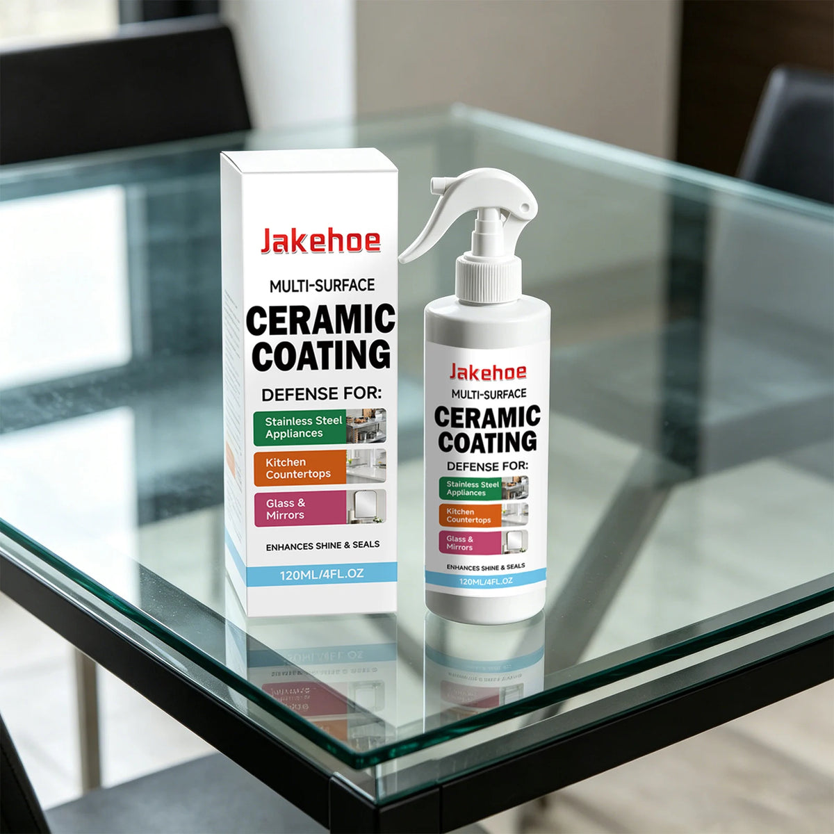 Multi-surface Ceramic Coating Spray Enhance Shine Repel Stains Waterproof & Scratch-Resistant Prote Care Long-Lasting Protection