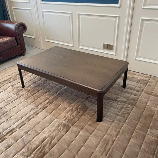 Japanese Style Kotatsu Foot Warmer Heated Table Rectangle 120cm Home Furniture Modern Wood Living Room Floor Coffee Table Wooden