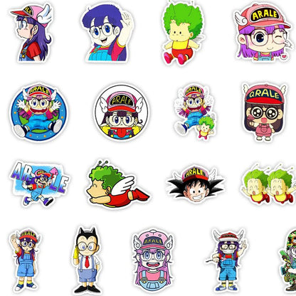 1 Pack Anime Sticker Arale Action Figures Dr Slump Robot Girl Model Decorative Supplies Gift Toy