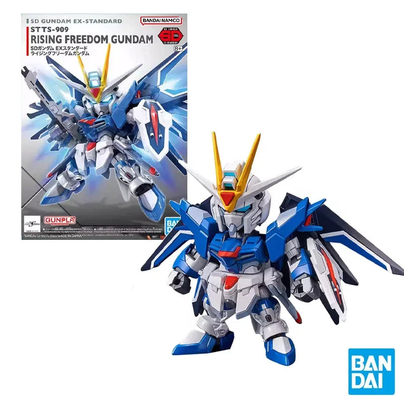 Bandai GUNDAM Action Figure SDEX Series Model Kit RX-78-2 Aile Strike Exia 00 Gundam Unicorn Astray Red Frame Barbatos Model