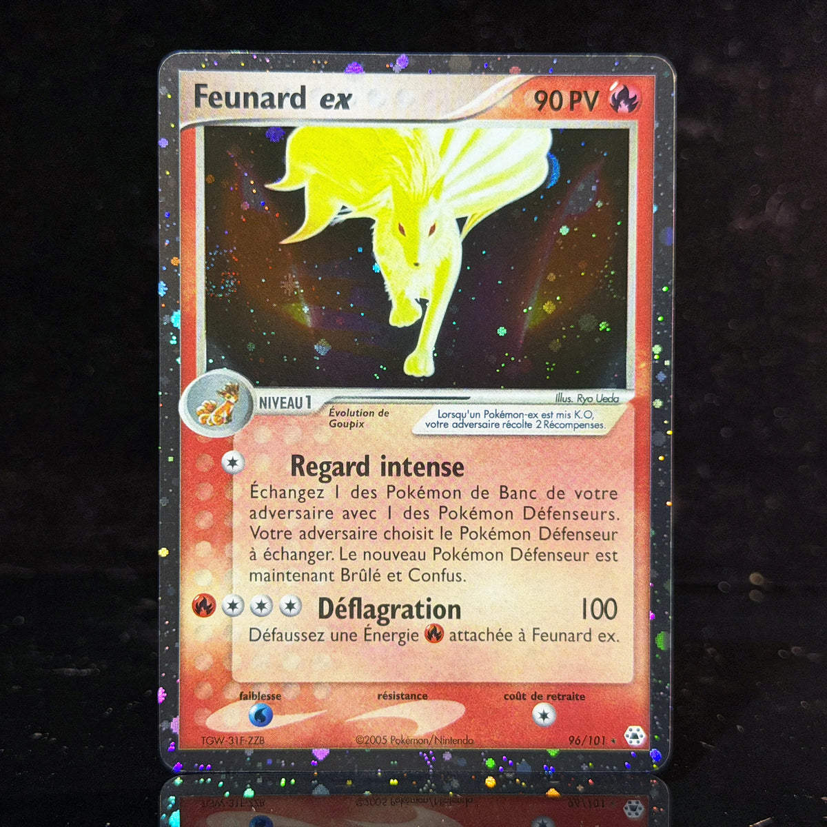 2003–2007 French Vintage PKM ex Holo Cards Set Featured Lugia Ho-Oh Mewtwo Classic EX Era TCG Trading Cards Collection DIY Toys