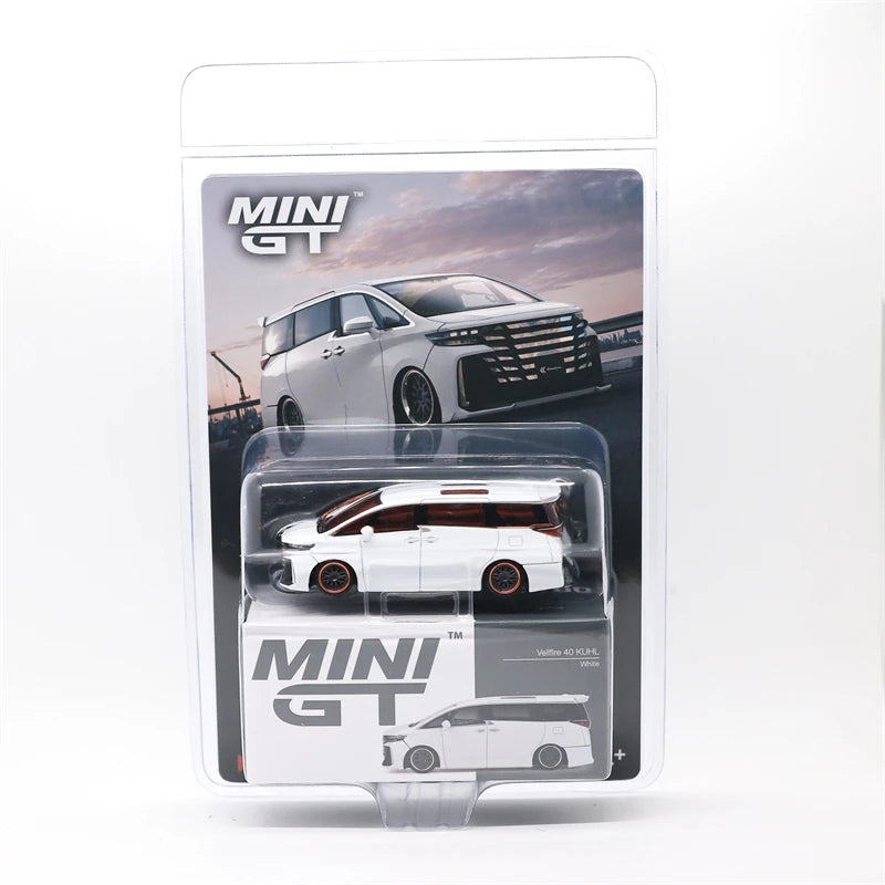 *Chase* MINI GT 1:64 Vellfire 40 KUHL White / Revuelto Verde Gea Matte LHD China / Mustang GTD Race Red Blister