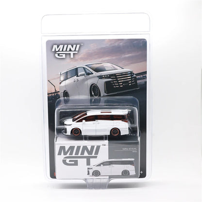 *Chase* MINI GT 1:64 Vellfire 40 KUHL White / Revuelto Verde Gea Matte LHD China / Mustang GTD Race Red Blister