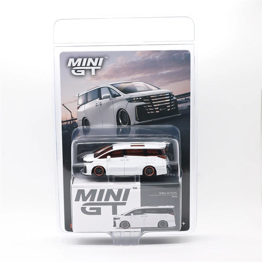 *Chase* MINI GT 1:64 Vellfire 40 KUHL White / Revuelto Verde Gea Matte LHD China / Mustang GTD Race Red Blister
