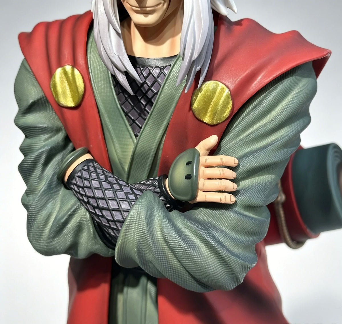 Real Shot Photos Naruto Series Standing Jiraiya Anime GK Figure Statue Model Ornament, Popular Trendy Toy Gift