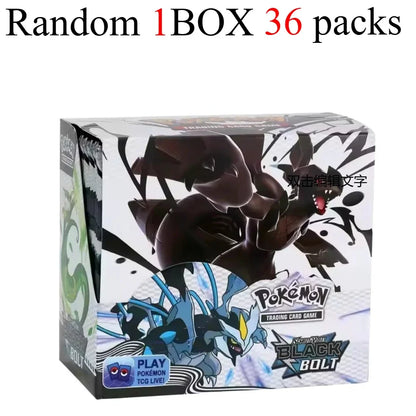 new model English 36 Packs Pokémon TCG: Scarlet & Violet Etsncelles Evoving Skies 151 BATTLE Flames Booster Box Battle  Card