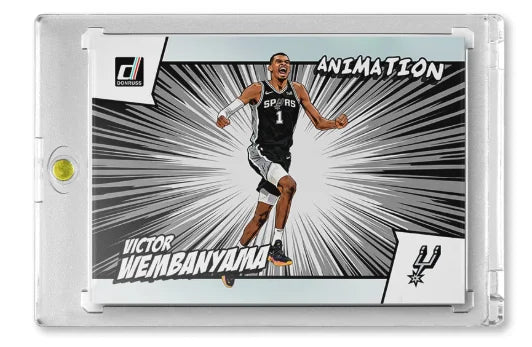 DIY Handmade Victor Wembanyama NBA Cards Kaboom NOIR Classic Design Replica Collectible Cards for Wemby Fans Collectible Gift