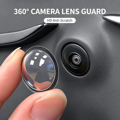 2-20pc Car Camera Lens Protector Cover Universal  Clear Anti-Scratch Lens Guard  Rear View Backup Camera Covers 360° Camera Prot