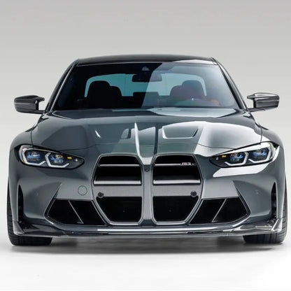 Front Bumper Lip For BMW M3 M4 G80 G82 2021 2022 2023 2024 Front Shove Splitter Guard Blade Upgrade Body Kits Auto Parts Tuning