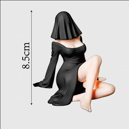Anime Ghost Girl Figure Pvc Collectible Statue Car Dashboard Decoration Desktop Ornament Gift For Adult Anime Enthusiasts