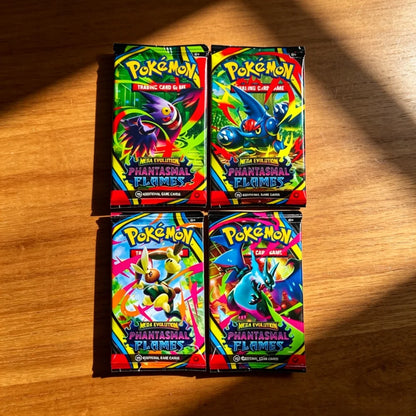 Pokémon TCG: Mega Evolution-Pitch Black Booster Display Box CHAOS RISINC Ascended Heroes Phantasmal Flames TCG Trading Cards Set