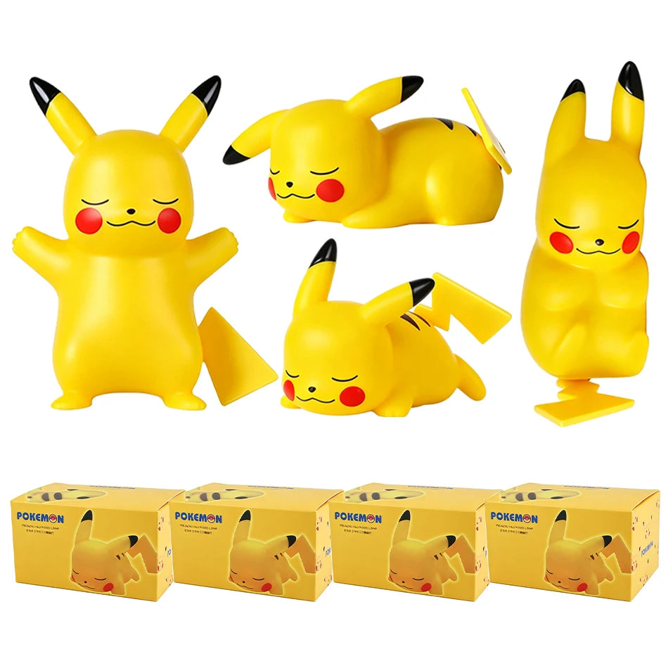 Cute Monster Figure Night Light Creative Anime PVC Model Room Nightstand Decoration Ornament Christmas & Birthday Gift