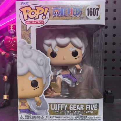 Funko Pop Original One Piece Luffy Gear 5 Nika Form Laughing 1621# 1771# 1607# Rayleigh 2150# Zoro Collectible Figure Toy Gift