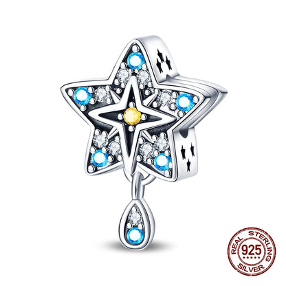 100% 925 Sterling Silver Tarot Collection Pendant DIY Hourglass Beads Fit Pandach Original Bracelet Women Jewelry Birthday Gift